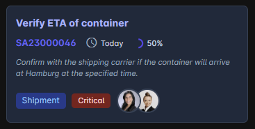 Intuitive & powerful design that simplifies complex logistics